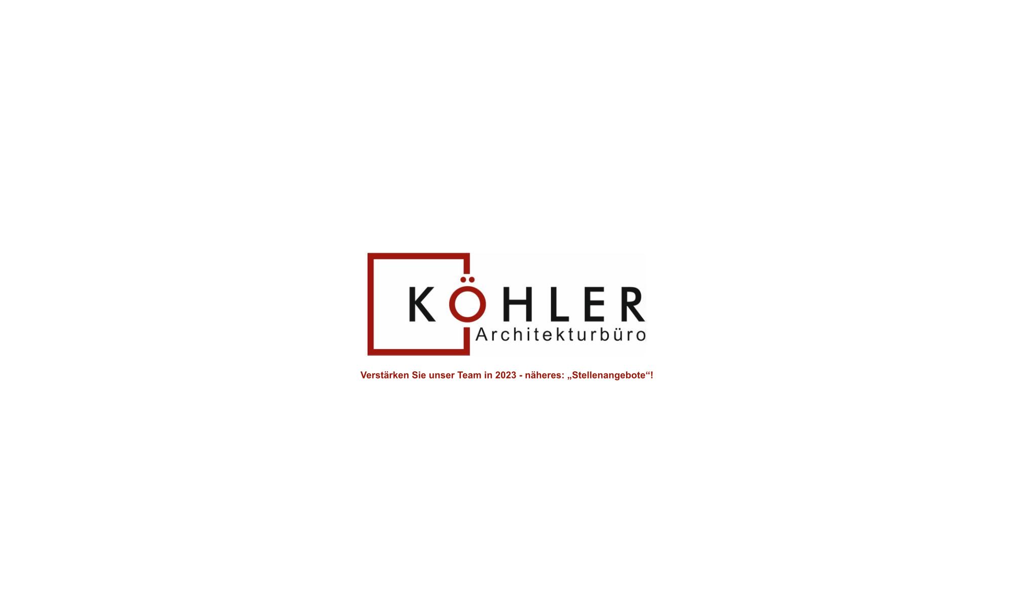 Köhler Architekt in Neustadt